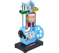 Ayuda for la enseñanza científica Modelo de motor de gasolina Equipo de experimento de física Modelo de motor de combustión interna de cuatro tiempos for experimento de curso