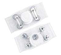 Ayuda para agarre de hielo para botas | 5 garras de zapatos - Zapatillas de hielo para seguridad - para senderismo, senderismo, invierno, escalada y viajes