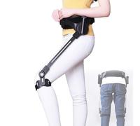 Ayuda para Caminar Biónica Exoesqueletos de Ayuda para Caminar 3 Niveles de Fuerza Ajustables Movilidad Asistida para Ancianos y Personas con Movilidad Reducida,Leftleg-L