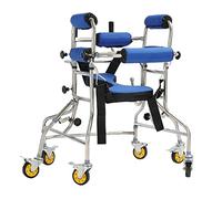 Ayuda para caminar para adultos de pie, andador para caminar asistido para personas mayores y discapacitadas, andador para rehabilitación de hemiplejía, B (C)