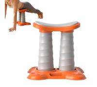 Ayuda para flexiones de entrenamiento ergonómico antideslizante de dos | Soporte para flexiones con soporte para el tronco y asistencia para hombres, mujeres y principiantes, para casa, gimnasio