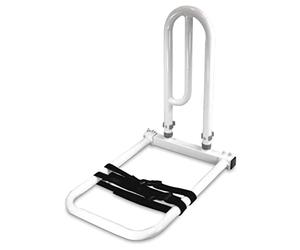 Ayuda para incorporación, ahora también completamente de aluminio con revestimiento en polvo de color blanco