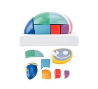 Ayuda para la enseñanza en, pantalla de anatomía del tálamo ampliada con secciones de PVC desmontables, guía de revisión de estudios numerada Modelo de anatomía del tálamo Pantalla de Ayuda