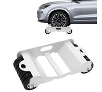 Ayuda para maniobrar 2041 kg, 60 x 32,9 x 17 cm, neumáticos de vehículos, carro de transporte con 14 ruedas, 4 mm de grosor, para caravanas, ayuda de transporte para coches y talleres de coches y