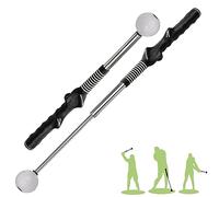 Ayuda retráctil para Entrenamiento de Swing de Golf, Entrenador de Agarre de Golf y Entrenador de Swing de Golf para Calentamiento, Palo de Golf para diestros para práctica en Interiores, Accesorios