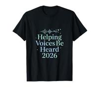 Ayudando a Que Las Voces se escuchen Conciencia 2026 Camiseta