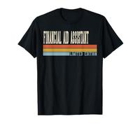 Ayudante de Ayuda Financiera Semana Vintage Día de Regreso a Clases Camiseta