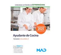 Ayudante de cocina 2 personal laboral grupo v extremadura