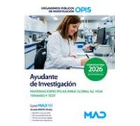Ayudante De Investigación. Materias Específicas Área Global A2. V Ida.