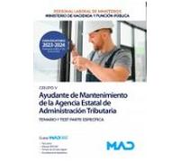 Ayudante De Mantenimiento (grupo Profesional V) De La Agencia Estatal