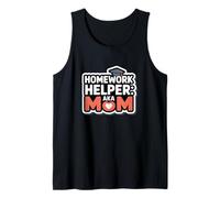 Ayudante de tareas también Conocido como mamá, Vida Familiar, Humor de mamá Camiseta sin Mangas
