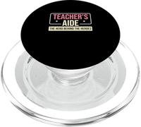 Ayudante del profesor El héroe detrás de los héroes divertido paraeducador PopSockets PopGrip para MagSafe