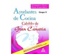 Ayudantes de cocina del cabildo de gran canaria (grupo v). Temario y test parte específica.