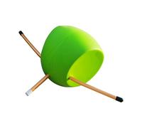 Ayudas de entrenamiento de golf, espuma portátil resistente, entrenador de swing de pelota de golf de 10 pulgadas con conector, ayuda de posicionamiento manual de espuma duradera con agarre ajustable