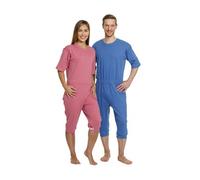 Ayudas Dinámicas Pijama Manga Corta Color Azul Talla S