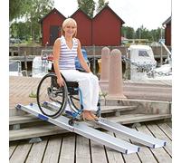 Ayudas dinamicas - Rampas telescópicas de aluminio par, talla 200