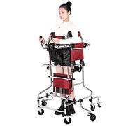 Ayudas Para Caminar Andador Con Ruedas Vertical Para Adultos, Niños Y Ancianos, Con Asiento Y Respaldo Acolchados Extra Anchos. Andador Con Ruedas Para Caminar, Alto Y Hemipléjico.