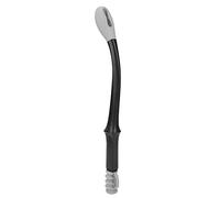 Ayudas para el inodoro para limpiar, 15.7"Empuñaduras inferiores para toallitas cómodas y largas, Empuñadura larga Soporte para ayuda para la comodidad Papel higiénico Ayuda para el aseo(gris)
