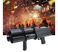 AYUE CañóN ElectróNico De Saludo De Tres Disparos, CañóN InaláMbrico De Confetti, CañóN De AtmóSfera De Flores De Concierge De Boda, Confetti EléCtrico