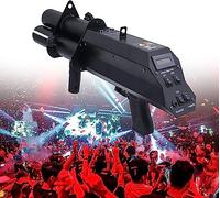 AYUE Lanzador De Confeti,CañóN De Confeti EléCtrico, Pistola De Chorro De Confeti, Efecto De La Etapa De Mano LED MáQuina De Efecto De Chorro De Confeti para Halloween。