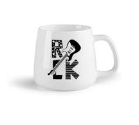 AYUEHBN Frutta in ceramica Tazza da tè e caffè alla moda Musica per chitarra elettrica, parole rock per sempre gratis （14oz/400ml） Ottimo regalo per gli innamorati