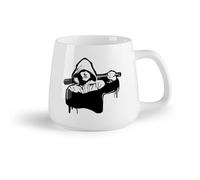 AYUEHBN Frutta in ceramica Tazza in ceramica per casa e ufficio Bullo Bandito Fanat Bit Mafia Gangster Teppista （14oz/400ml） per latte, tè, cola, acqua
