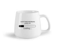 AYUEHBN Frutta in ceramica Tazza in ceramica per casa e ufficio Caricamento citazione divertente Gamer Gaming （14oz/400ml） Un bel regalo di Natale