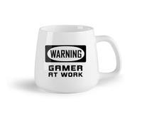 AYUEHBN Frutta in ceramica Tazze da caffè in ceramica bianca Idea del giocatore Videogioco Gioco （14oz/400ml） Caffè, tè, latte macchiato, latte, cacao, succhi di frutta e altre bevande calde