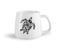 AYUEHBN Frutta in ceramica Tazze da caffè in gres con manico Tartaruga Polpo Pesce Animali marini （14oz/400ml） Regalo divertente per amanti del caffè, migliori amici, colleghi e amici