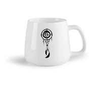 AYUEHBN Frutta in ceramica Tazze da caffè, tazze da tè e caffè Acchiappasogni, talismano dei sogni （14oz/400ml） per caffè, zuppa, tè, latte, latte macchiato, cioccolata calda, donna, uomo