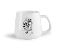 AYUEHBN Frutta in ceramica Tazze da tè, caffè e cioccolata calda Cane Animale Gangster Pistola Bandito Squadra （14oz/400ml） per espresso, set da tè