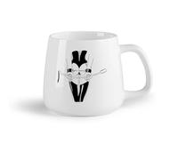 AYUEHBN Frutta in ceramica Tazze in ceramica con manici Appello erotico per la ragazza sexy, donna con frusta dominante （14oz/400ml） per casa o lavoro