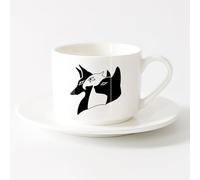AYUEHBN Taza de café con estilo Antiguo Egipto Dioses egipcios Anubis Horus Bastet （6oz/175ml） Regalo divertido para amantes del café, mejores amigos del trabajo, compañeros de trabajo y amigos