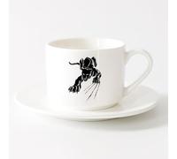 AYUEHBN Taza de Café de Cerámica Gran felino salvaje Pantera Animal Depredador Cazador （6oz/175ml） Oficina, hogar, cafetería, apto para lavavajillas y microondas