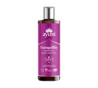 Ayumi Aceite de baño y masaje corporal Tranquility, infundido con aceites esenciales. Sándalo, Incienso y Lavanda, 1 x 250ml