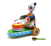 AYUNJIE Adulto Colección Wind Up Juguete MS565 Estaño Juguete Fotografía Accesorios Vintage Niños Regalo para Niños Niñas Padre-Hijo Interacción