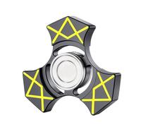 AYUNJIE Dedo Spinner Alivio Reductor, Favores de Fiesta para Niños/Adultos Regalo de San Valentín, Estrés Sensorial Ansiedad TDAH Alivio Fidgets Juguete, Fidget Spinners Juguetes (Negro)