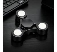 AYUNJIE Dedo Spinner Alivio Reductor, Favores de Fiesta para Niños/Adultos Regalo de San Valentín, Estrés Sensorial Ansiedad TDAH Alivio Fidgets Juguete, Fidget Spinners Juguetes (Negro)