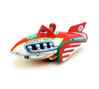 AYUNJIE Estaño Juguete MF735A Iron Racing Retro Nostálgico Artesanía Fotografía Props Hierro Coleccionables Niños Regalo