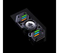 AYUNJIE Luminoso Dedo Spinners Juguetes, Metal Fidget Mano Spinners Autismo Sensorial Fidget Juguete Regalos para Adultos Niños (Gris,A)