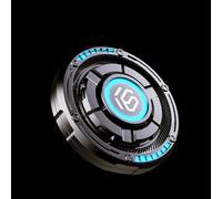 AYUNJIE Luminoso Fidget Spinners de Mano, Dedo Spinner Juguetes Sensoriales Autismo Sensorial Spinner Regalos para Adultos Niños (Gris,A)