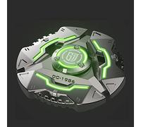 AYUNJIE Mano Spinner Juguetes Sensoriales Ansiedad Alivio del Estrés Cubos para Niños Adultos Adolescente Add TDAH Autismo Juguete De Escritorio Fidget Juguete (Verde)