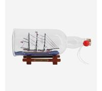 AYUNJIE Modelo de Barco Manualidades, Velero en una Botella de Vidrio, Kit de Buques Juego de Buques, Kit de Construcción de Barcos para Decoración Mediterráneo de Habitación