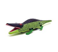 AYUNJIE Retro Estaño Juguete MS224 Hierro Cocodrilo Cuerda Juguete Ropa Tienda Props Vintage Niños Regalo