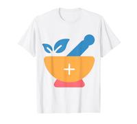 Ayurveda Ciencia Vida Arte Curativo Indio Medicina Dosha Camiseta gráfica económica, Hombre, Blanco, L