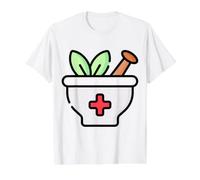 Ayurveda Ciencia Vida Arte Curativo Indio Medicina Dosha Camiseta gráfica económica, Hombre, Blanco, S