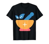 Ayurveda Ciencia Vida Arte Curativo Indio Medicina Dosha Camiseta gráfica económica, Hombre, Negro, L