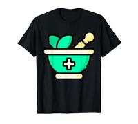 Ayurveda Ciencia Vida Arte Curativo Indio Medicina Dosha Camiseta gráfica económica, Hombre, Negro, L