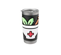 Ayurveda Ciencia Vida Arte Curativo Indio Medicina Dosha Vaso térmico de acero inoxidable de doble pared
