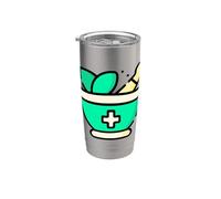 Ayurveda Ciencia Vida Arte Curativo Indio Medicina Dosha Vaso térmico de acero inoxidable de doble pared